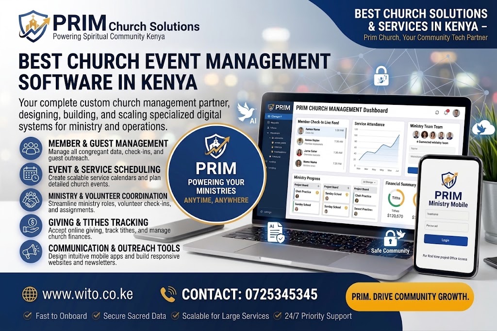 Church Event Management Software Kenya