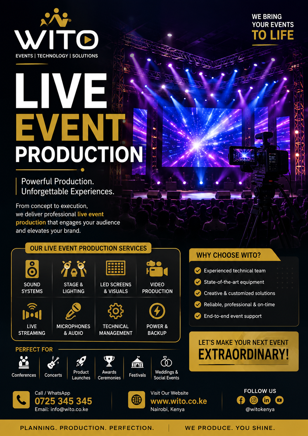 hybrid event production